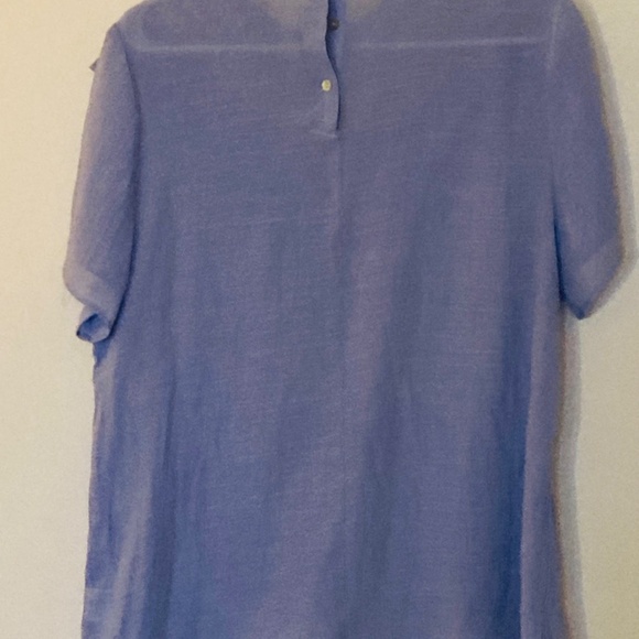 Ruffle Top Blouse sz L - Picture 7 of 8